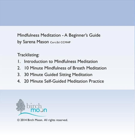 Mindfulness Meditation CD back